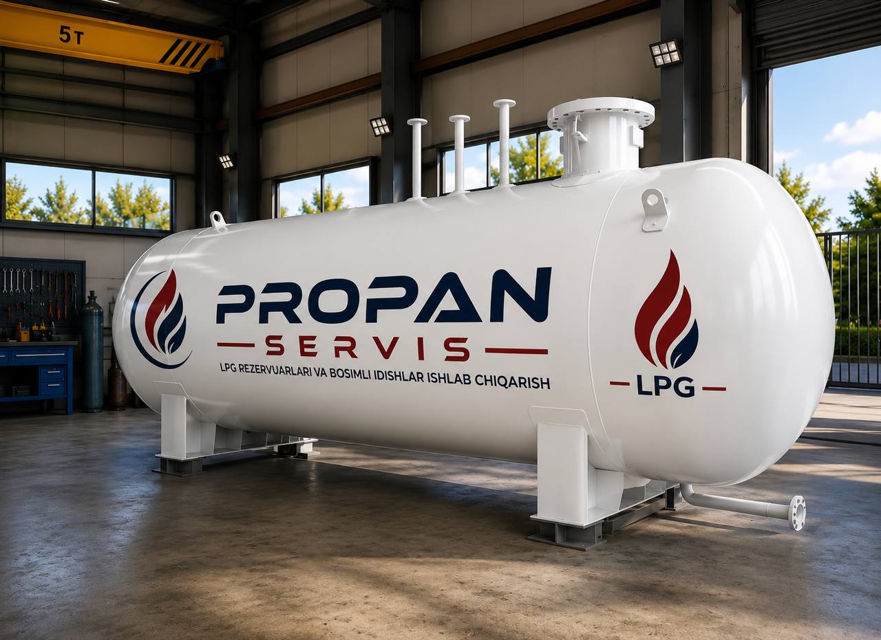 LPG tank / резервуар PROPAN SERVIS